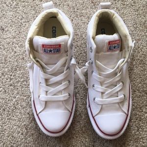 Converse sneakers- white- women’s 7.5